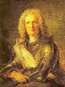 Jean Marc Nattier Portrait de Christian Louis de Montmorency painting